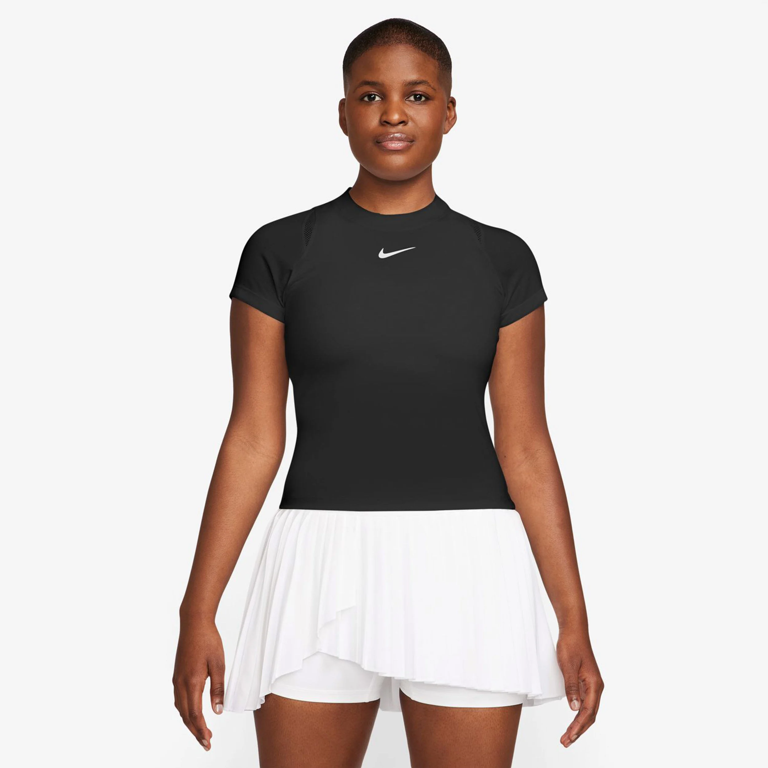 Court Dri-Fit Advantage T-Shirt Damen - Schwarz