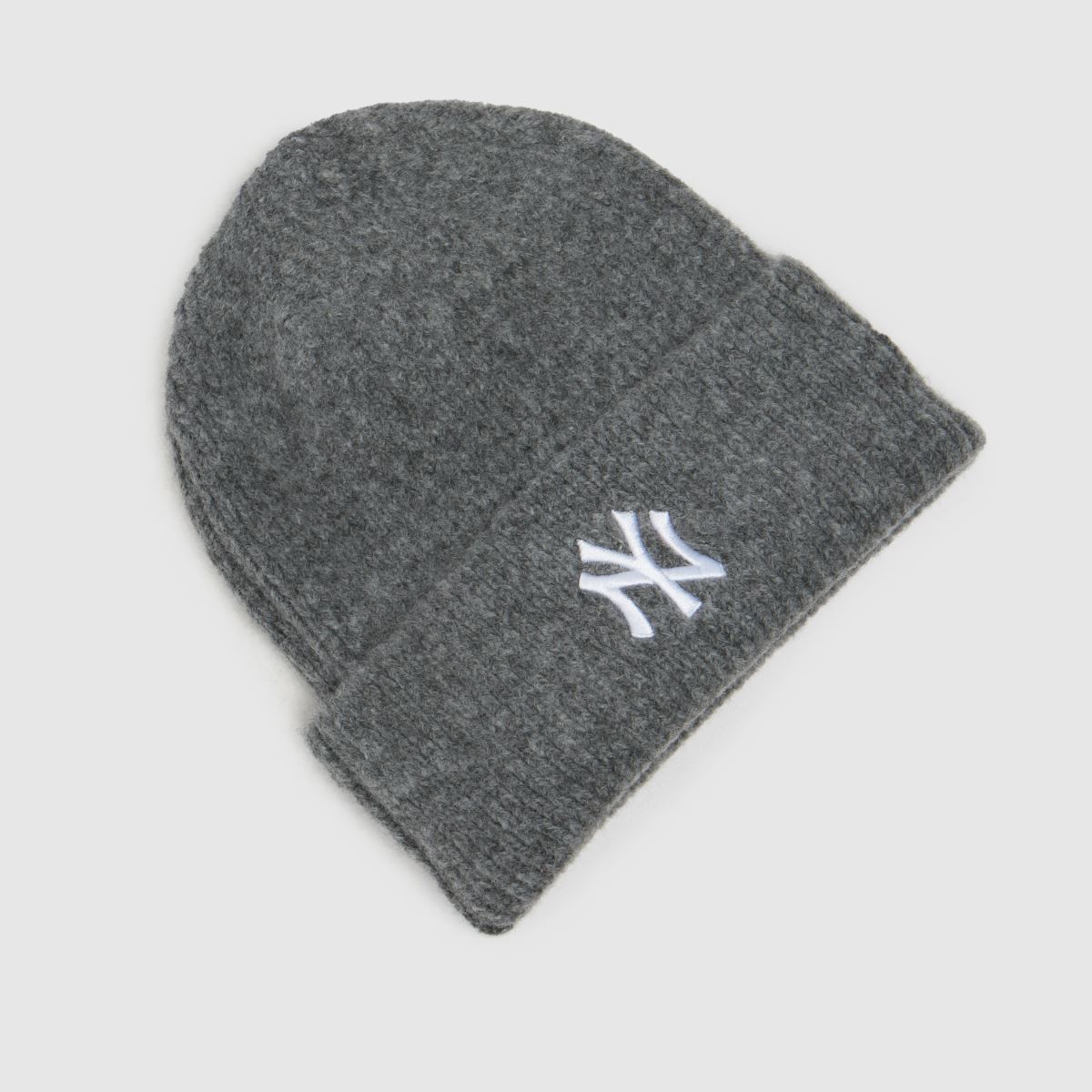 New Era grå mössa med bred manschett dam