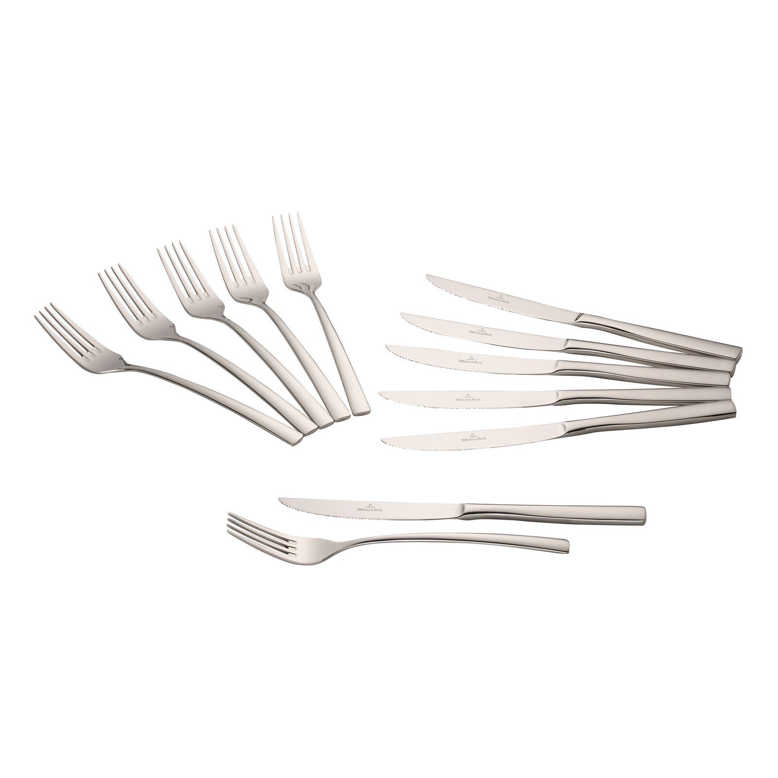 Villeroy & Boch Besteck-Set Piemont Steakbesteck-Set 12tlg.