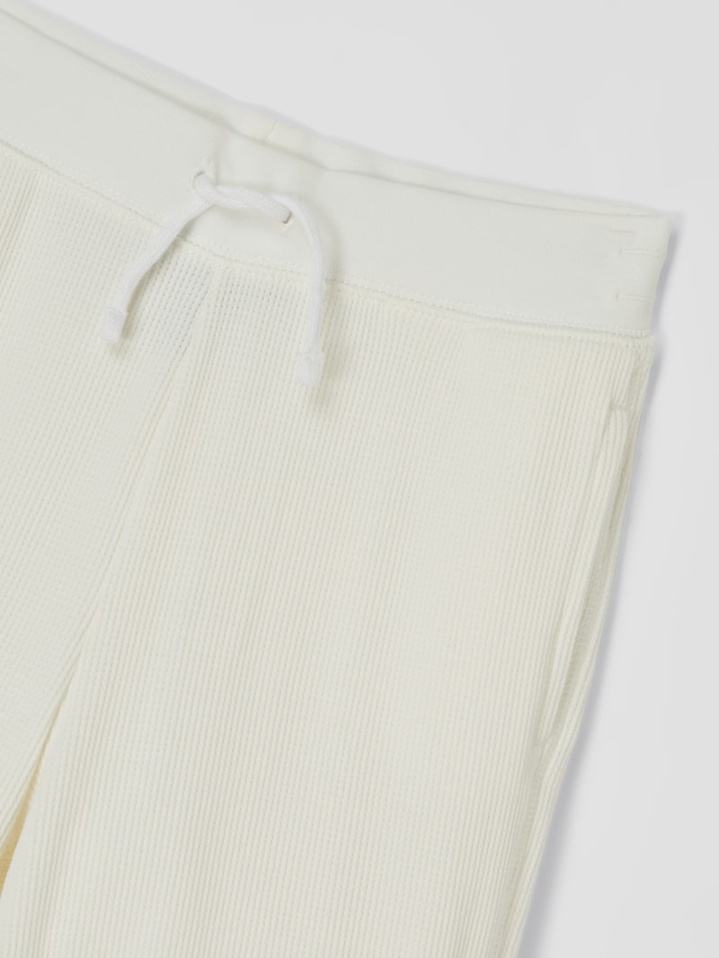 Jogpants aus Baumwollmischung in offwhite