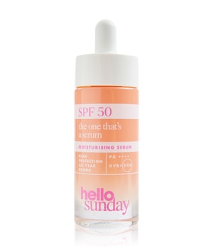 Hello Sunday The One that´s a Serum Drops SPF 50 Gesichtsserum 30 ml