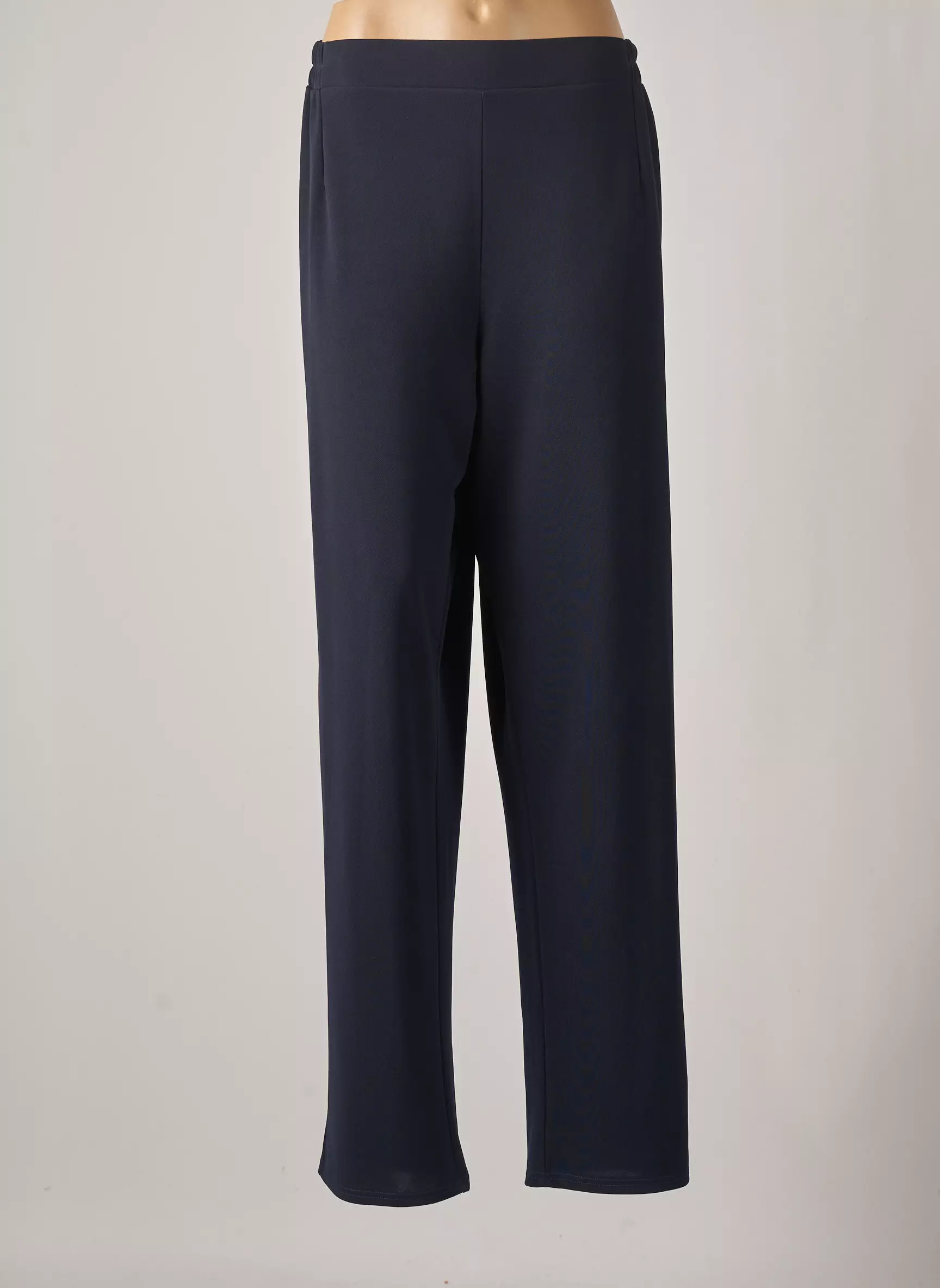 Gevana Pantalons Droits Femme couleur bleu