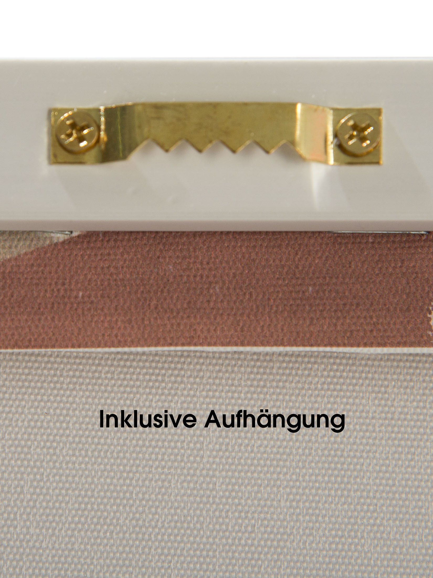 Bolio Leinwand-Druck-handbemalt, Multicolor