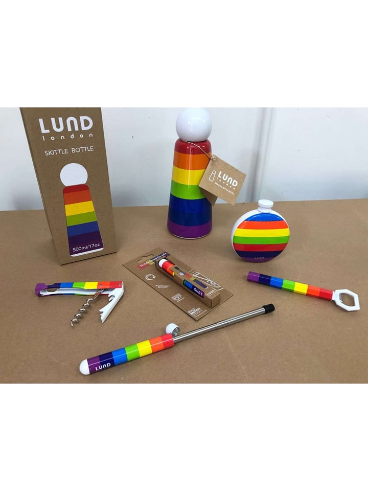 Lund Strohhalm ''Skittle'' in Silber/ Bunt - (L)11,5 cm günstig kaufen onesize