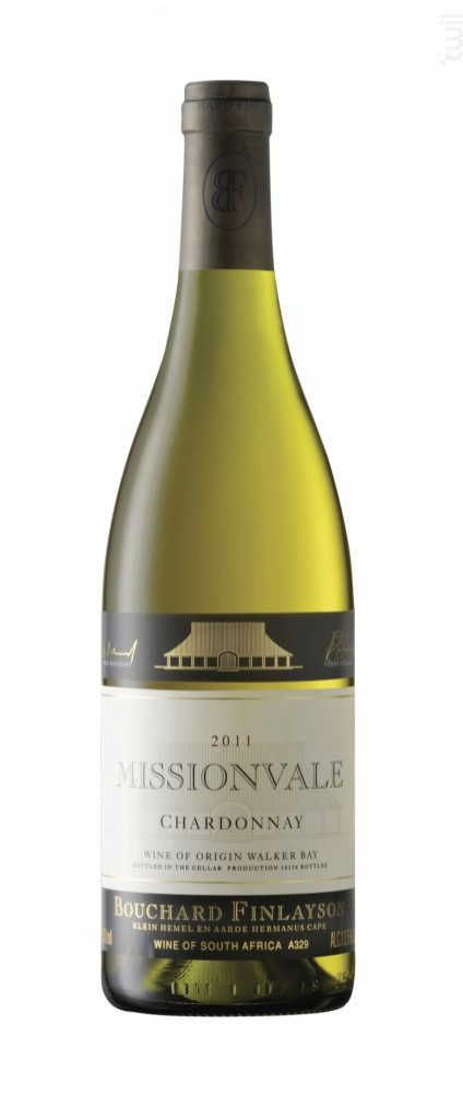 Missionvale - chardonnay Bouchard Finlayson Vin Blanc●Autres appellations de Walker Bay 2011 75cl