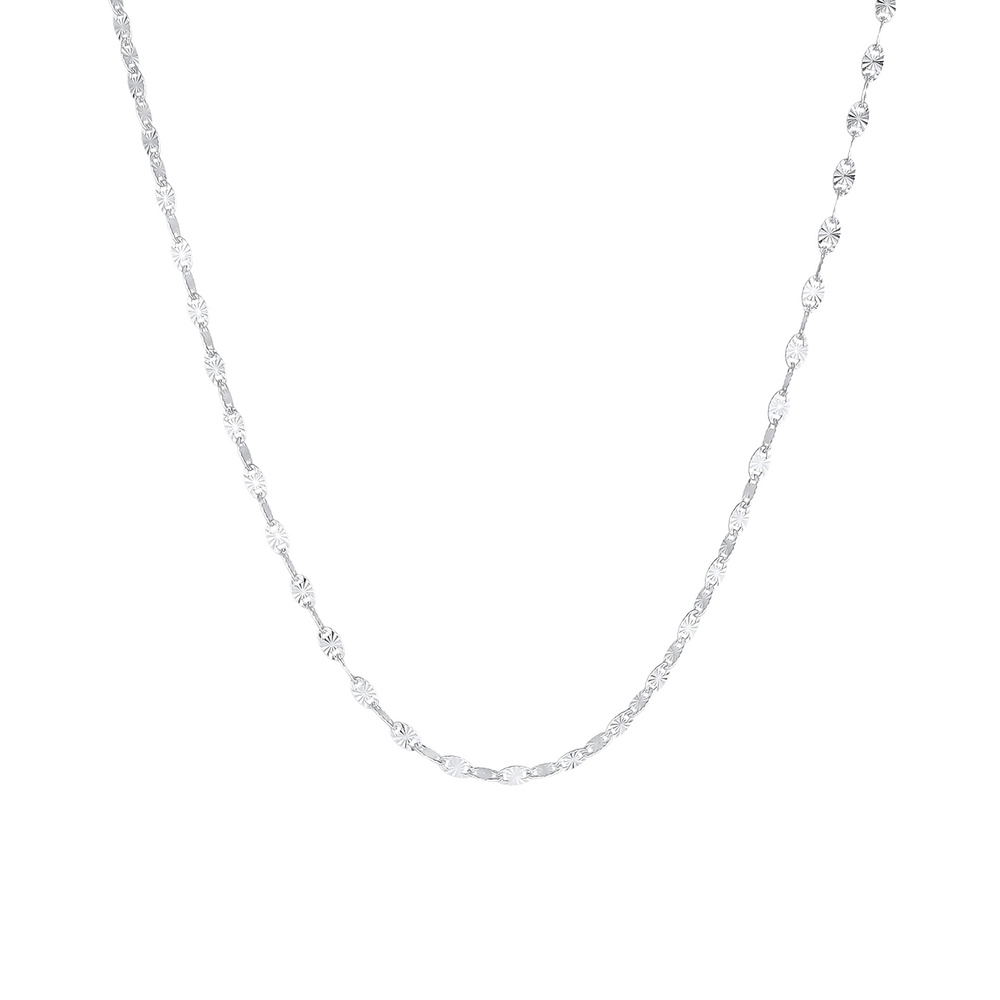 Elli PREMIUM Elli PREMIUM Collier Plaquette de présentation pour dames en argent sterling 925 Bijoux