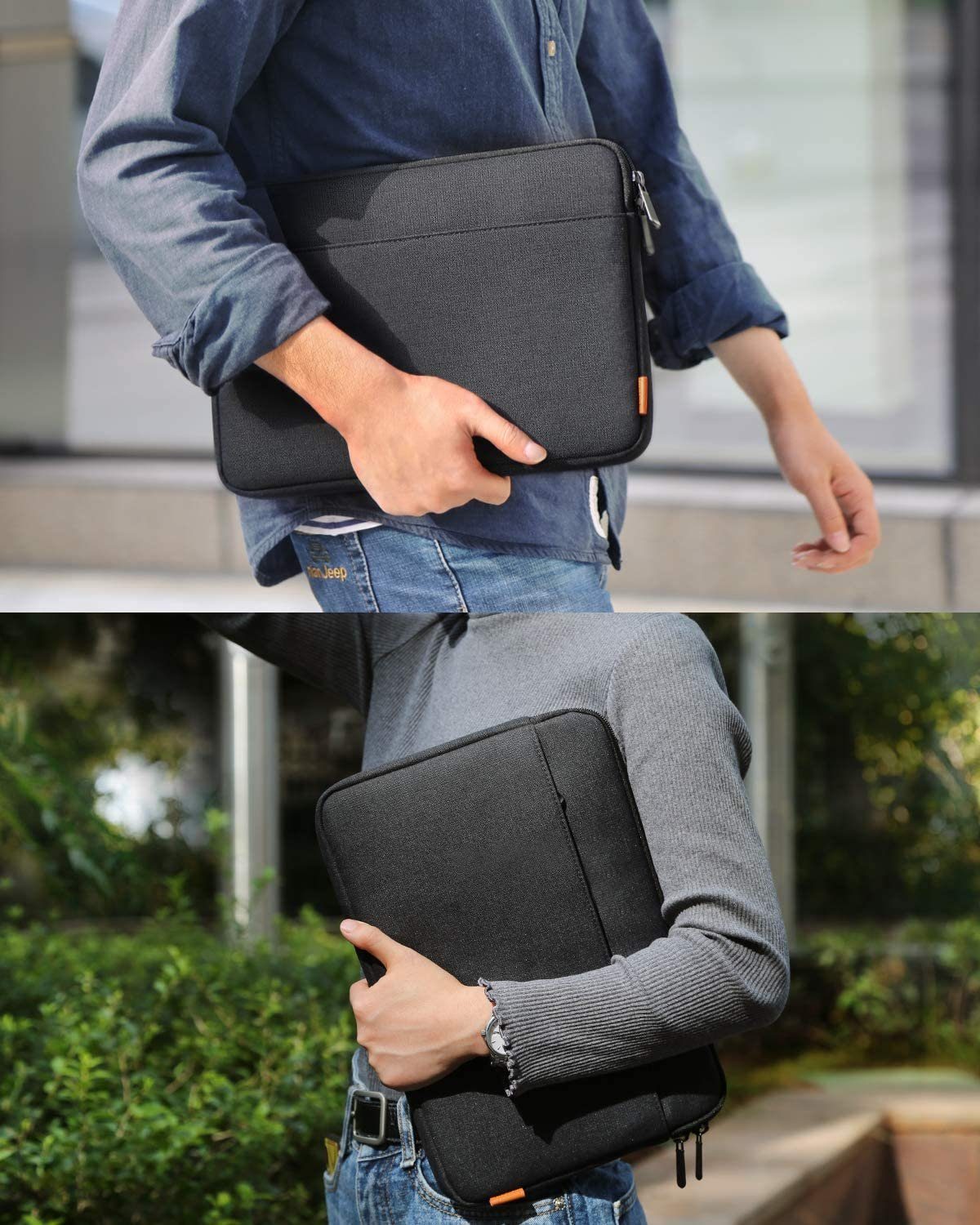 Inateck Laptop-Hülle Tasche für 13 Zoll MacBook Pro/Air M2/M1, Surface Pro