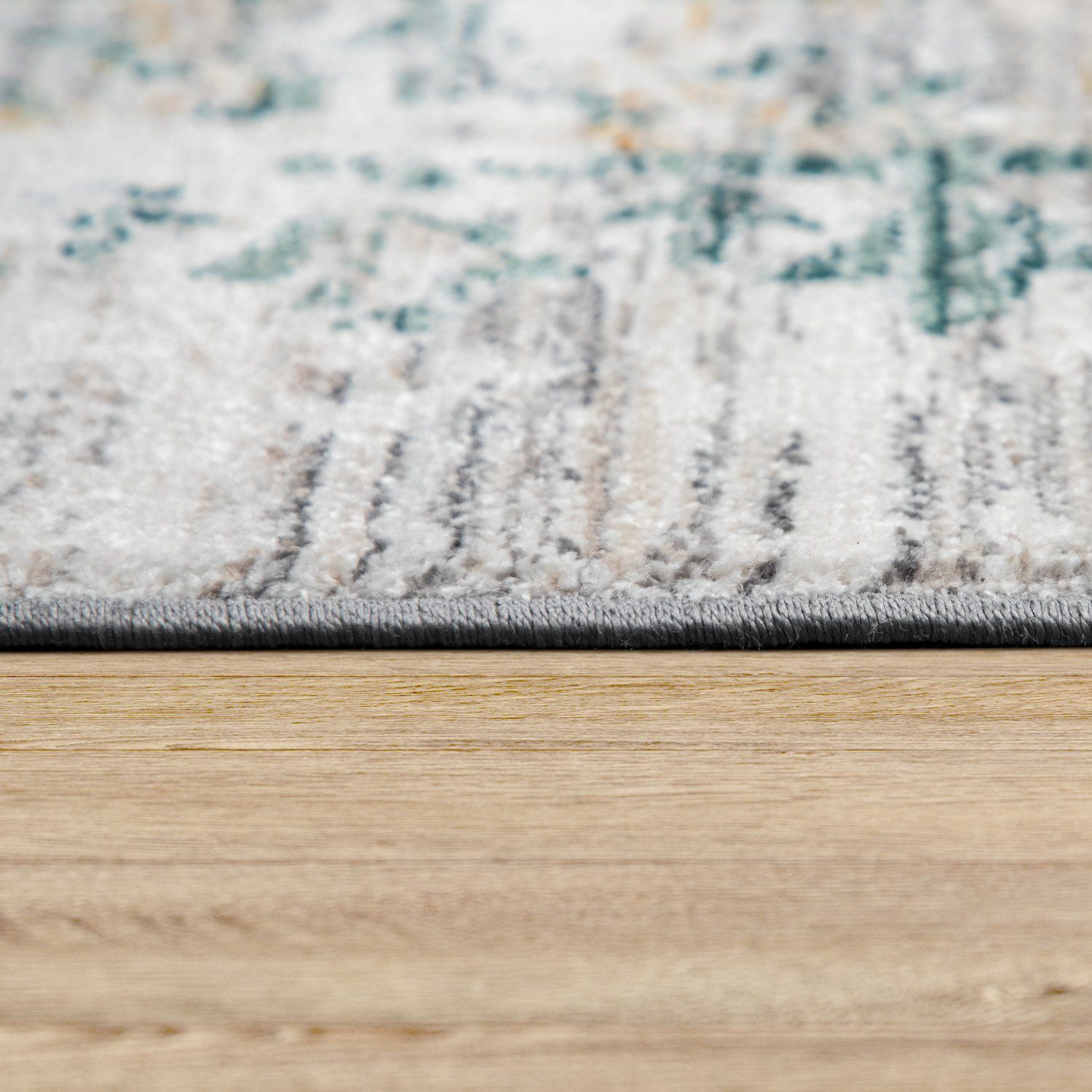 Teppich Wohnzimmer Teppich Kurzflor In Abstraktem Marokkanischen Design Modern, TT Home, rechteckig, Höhe: 12 mm