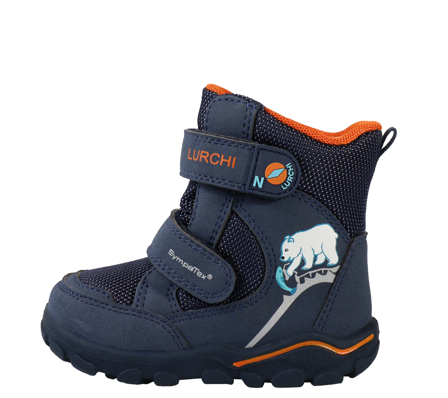 Lurchi Schneestiefel Kaido-SYMPATEX - atlantic-orange