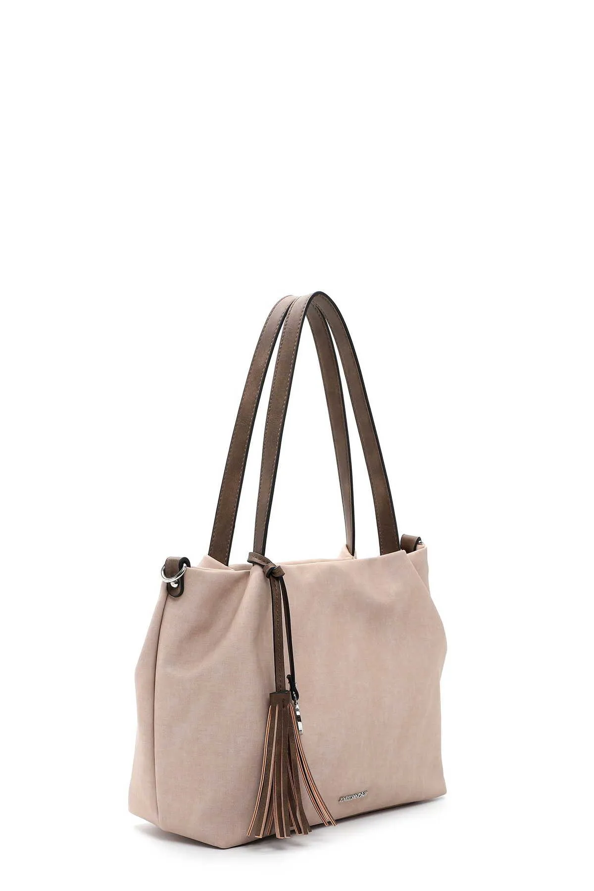 Emily & Noah  Handtasche - Rosa - Unifarben