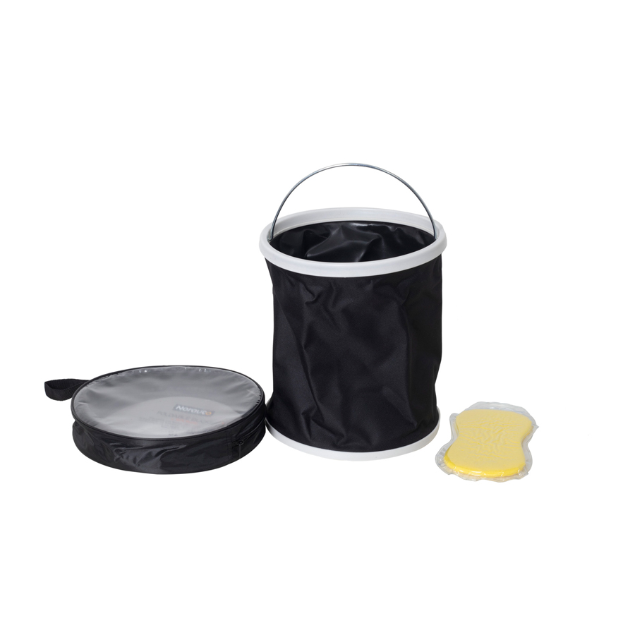 Faltbarer Eimer mit Schwamm, 9 l, von Norauto, 1 Set - ATU