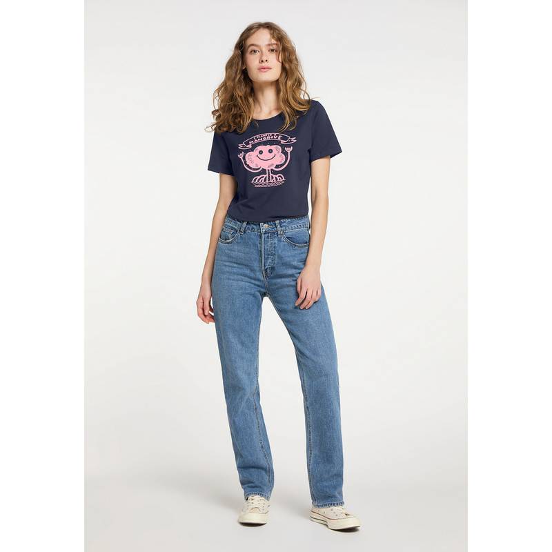 SOMWR T-Shirt With Mangrove Print T-Shirt Damen
