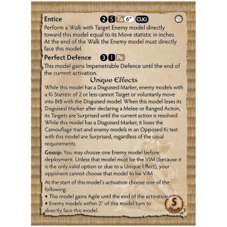 House Long Shadow - Themed Warband