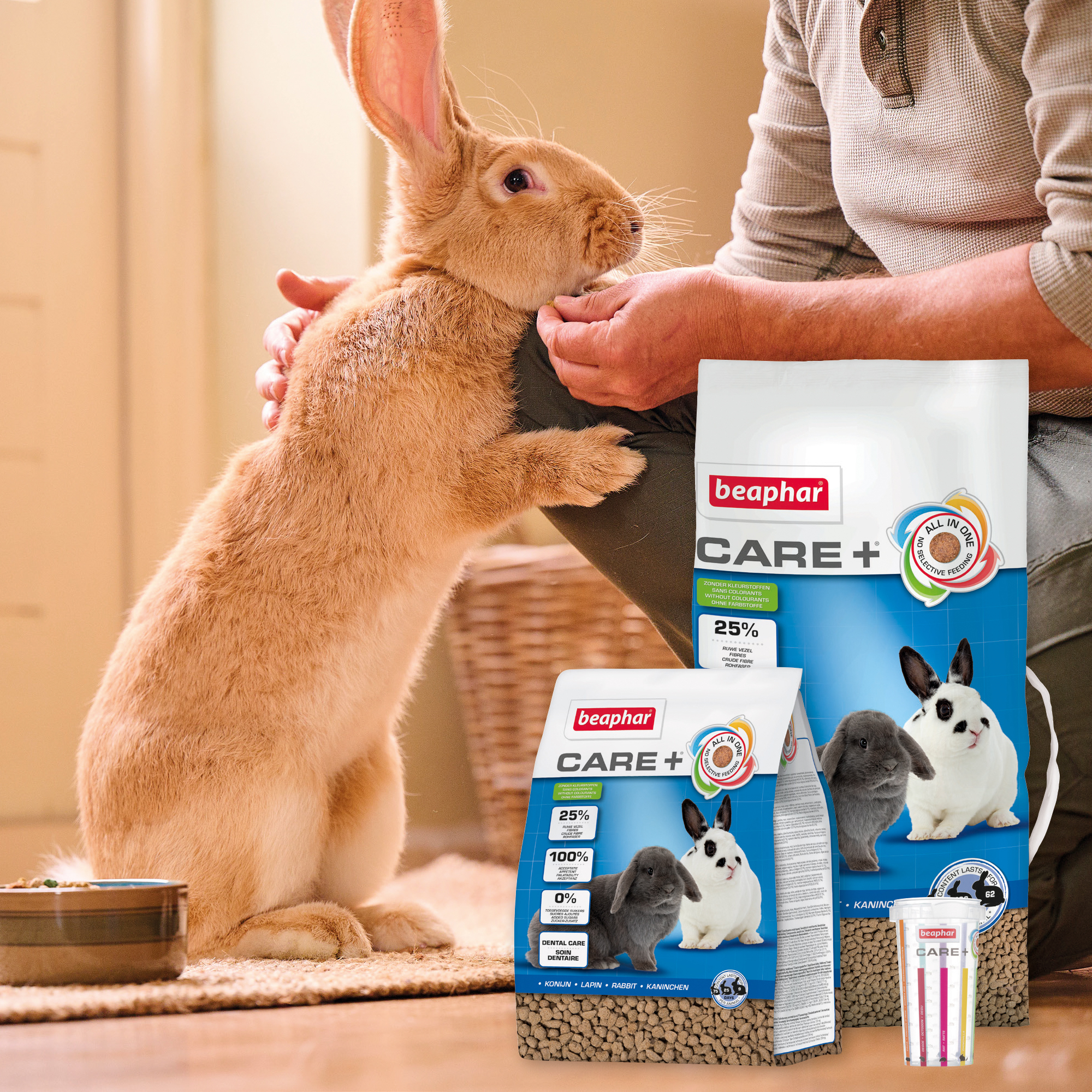 Beaphar Hauptfutter Beaphar Care+ Kaninchen 5 kg