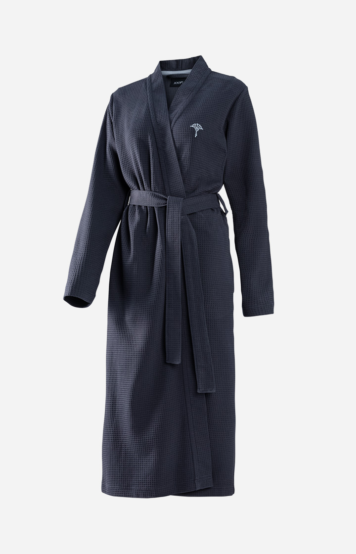 Damen Bademantel JOOP! UNI-PIQUÉ in Navy