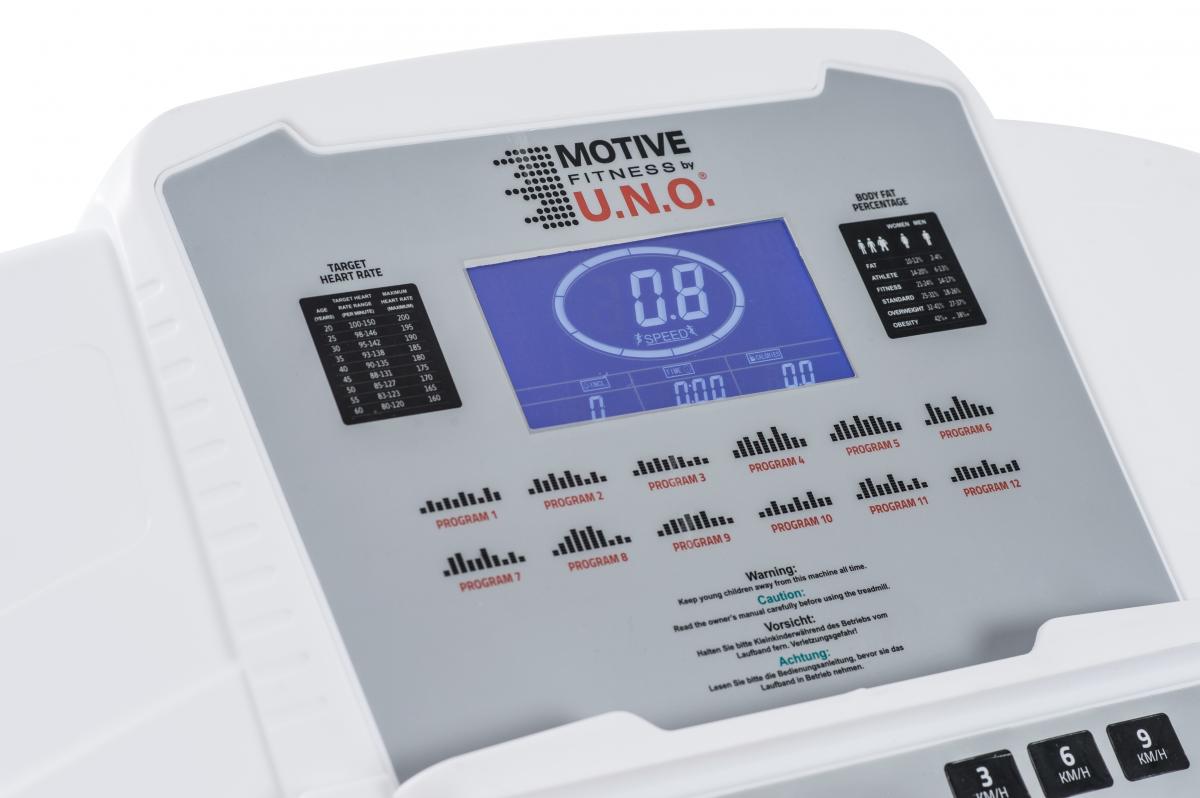 MOTIVE FITNESS by U.N.O. Laufband Speed Master 1.8 weiß