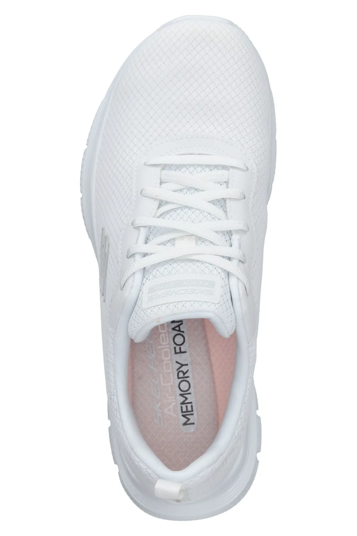 SKECHERS  Sneaker - Weiß - Flacher Absatz