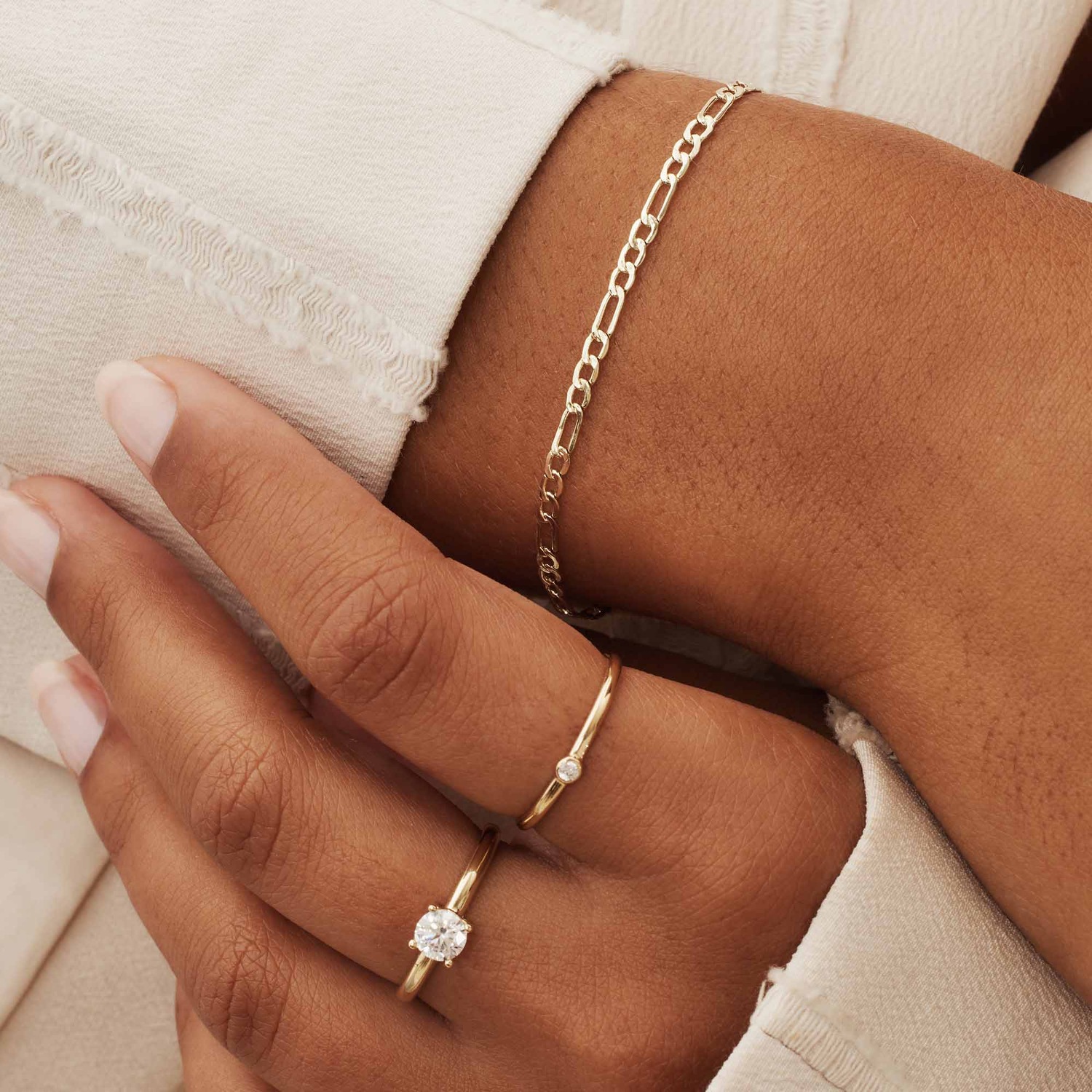 Rivoli Armband - 585 Gold / 14 Karat Gold
