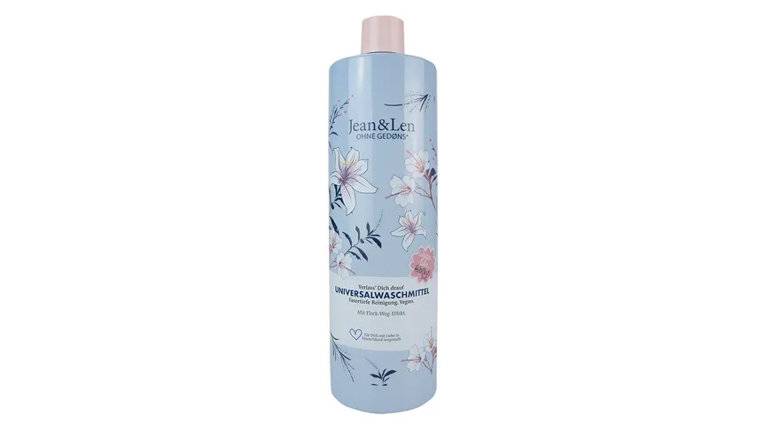 Jean&Len Universalwaschmittel Wasserlilie/Hibiskus 1 l