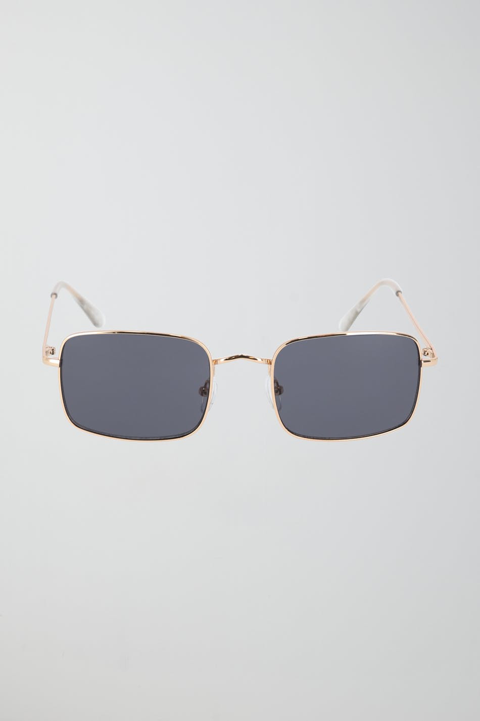 Square metal sunglasses