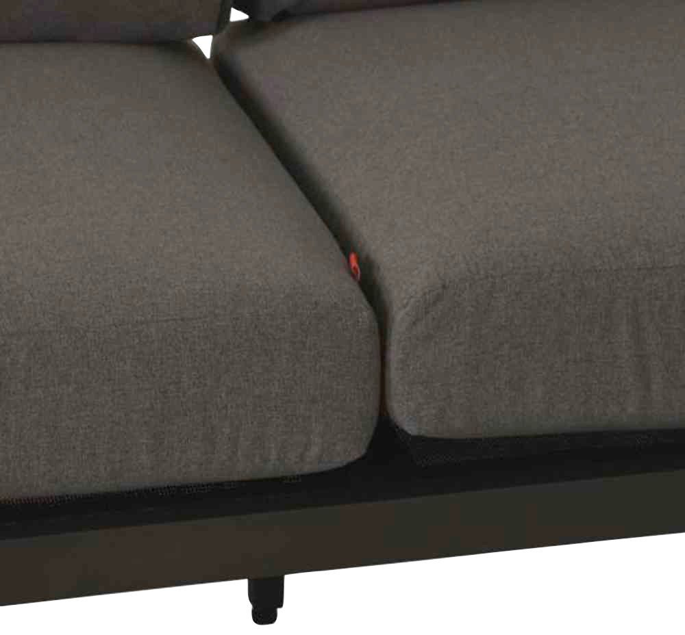 Siena Garden Loungesofa Alvida, Loungebank rechts, 2-Sitzer, BxTxH: 175x84x70 cm