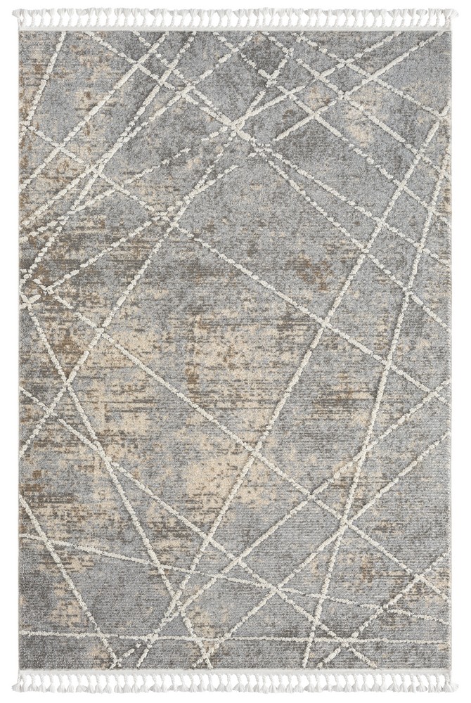 MyFlair Teppich Florie, 200cm x 290cm, Farbe Beige, rechteckig, Florhöhe 15mm