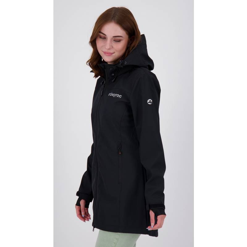 DEPROC active CAVELL LONG WOMEN Softshellmantel Damen