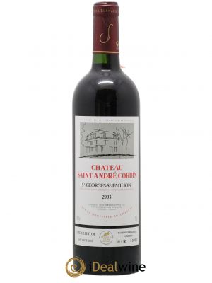 Saint Georges-Saint-Emilion Saint André Corbin 2003 - Lot de 1 Bouteille