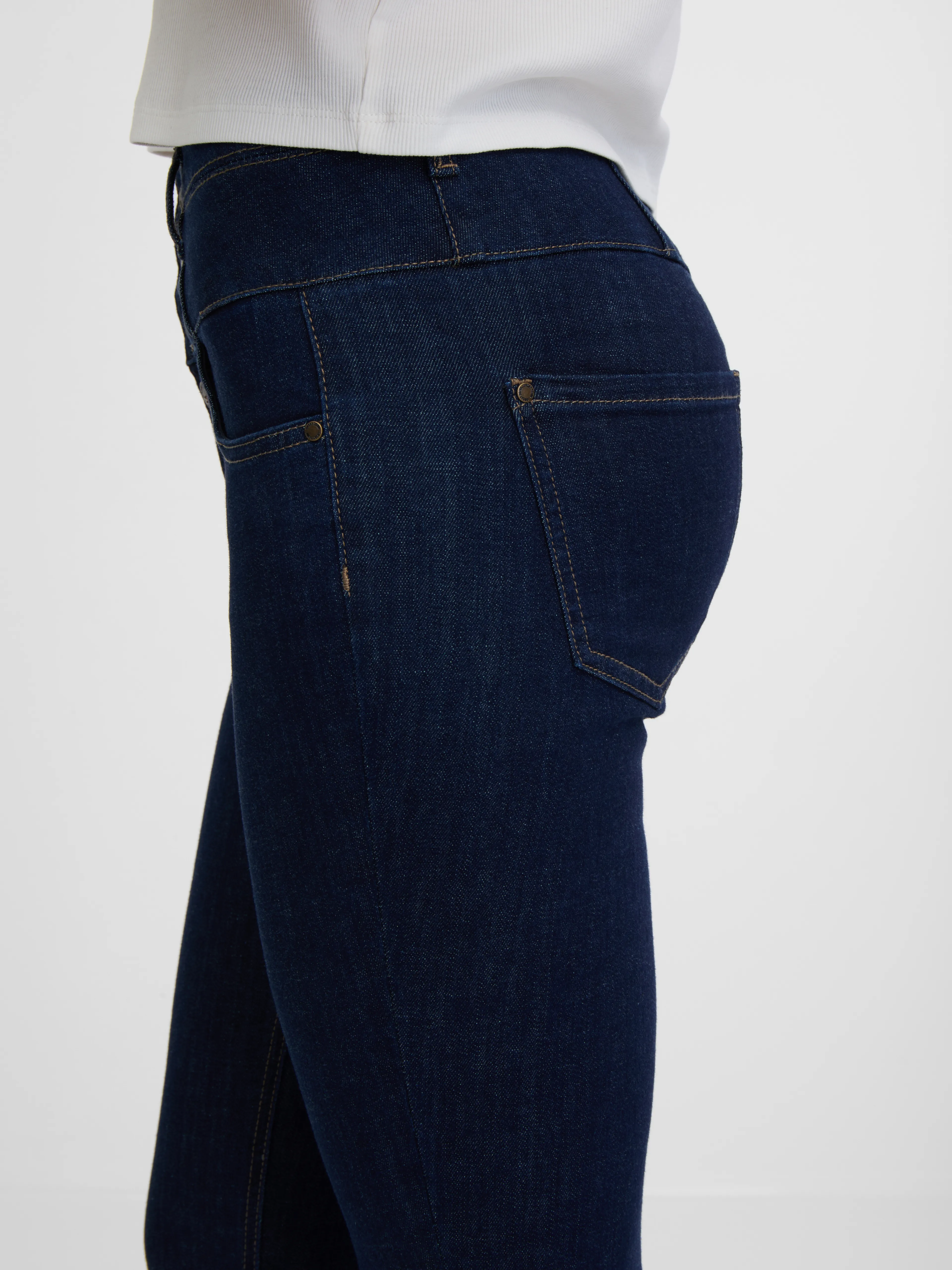 Dunkelblaue Damen Skinny Fit Jeans ORSAY