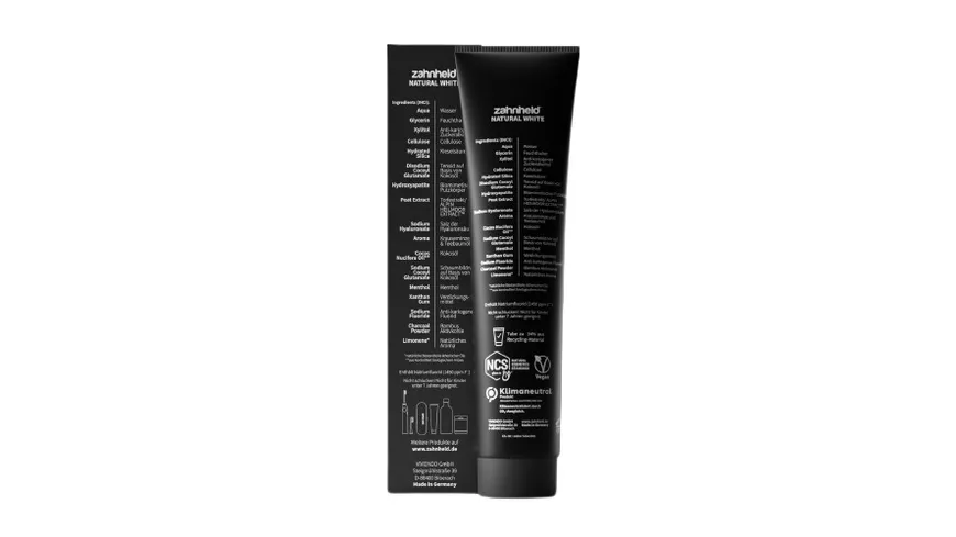ZAHNHELD Zahnpasta Natural White 75 ml