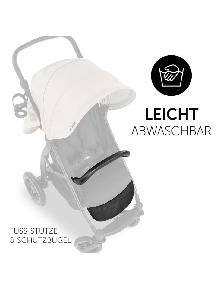 Hauck Buggy Rapid 4D (bis 25 kg) - XL Verdeck & All-Terrain in schwarz,gruen günstig kaufen onesize