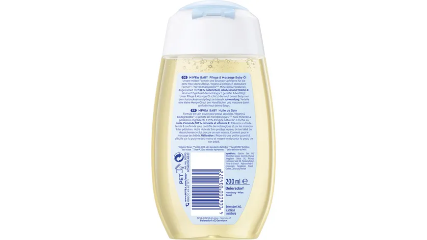 Nivea Baby Pflege & Massage Baby Öl 200 ml