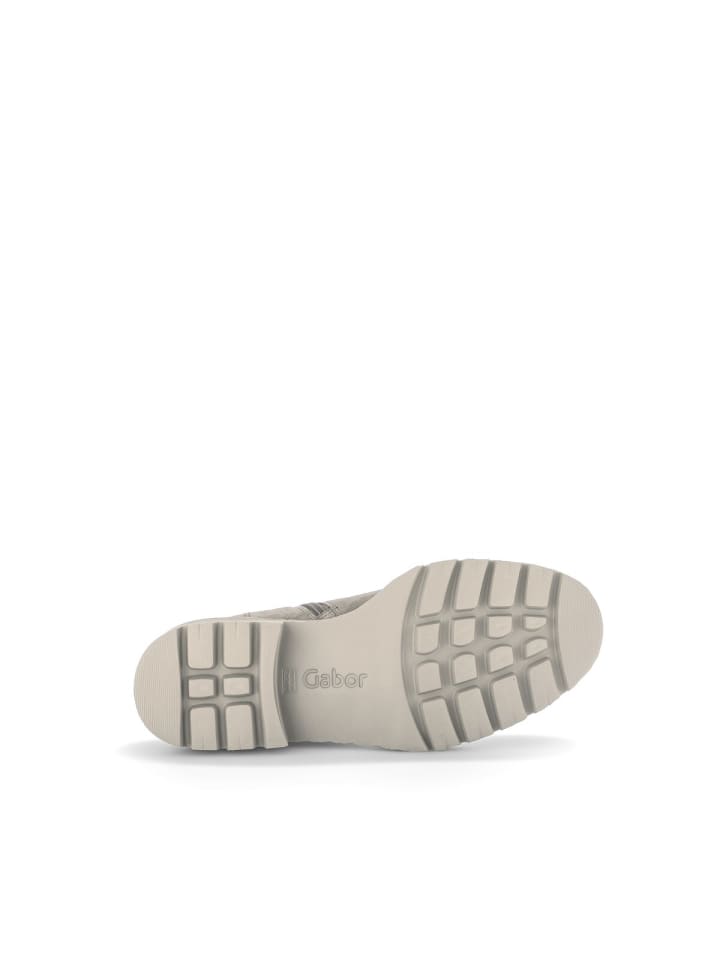 Gabor Comfort Schnürstiefeletten in beige günstig kaufen 40
