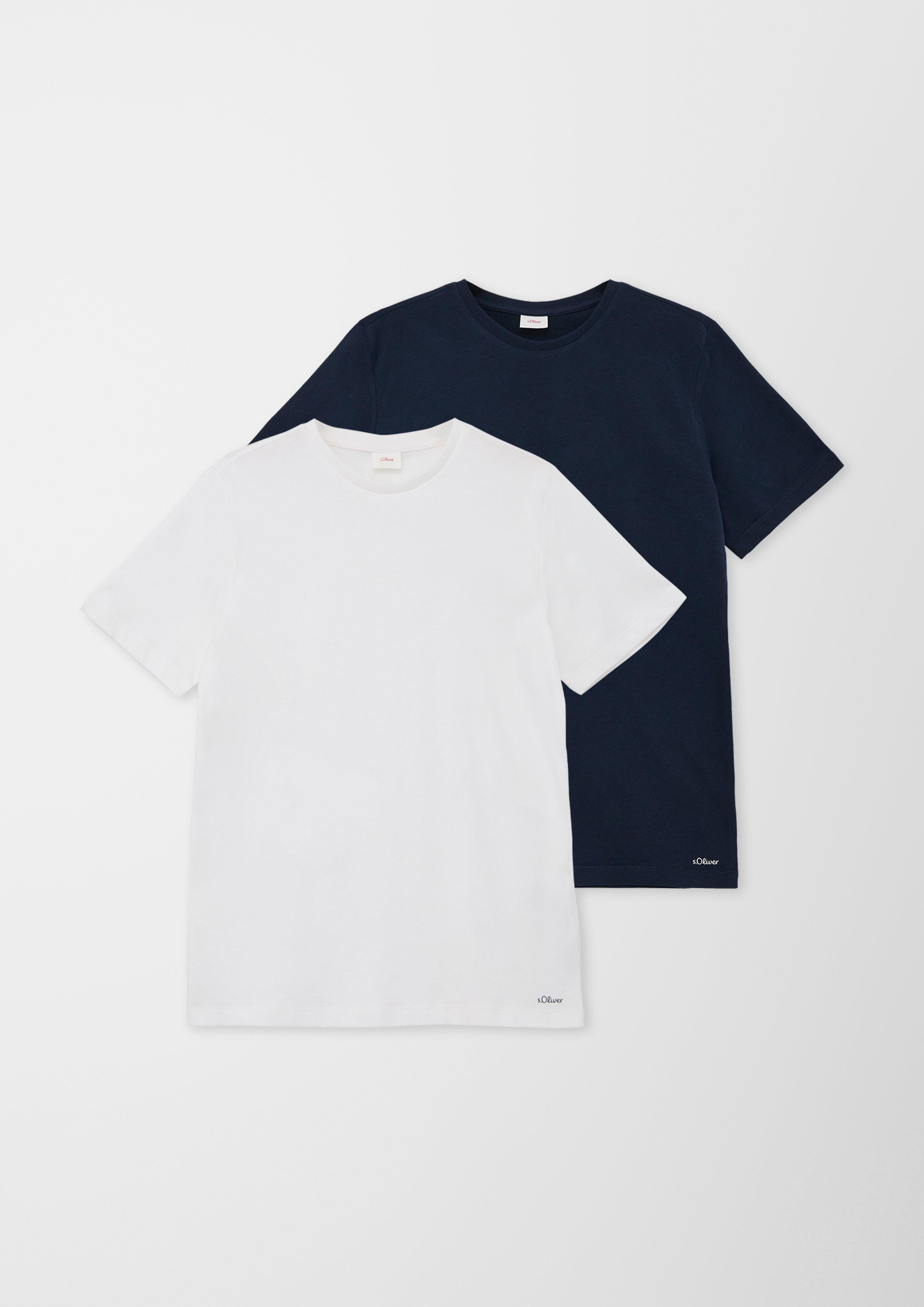 Basic-T-Shirt im Multipack  2130204-5952