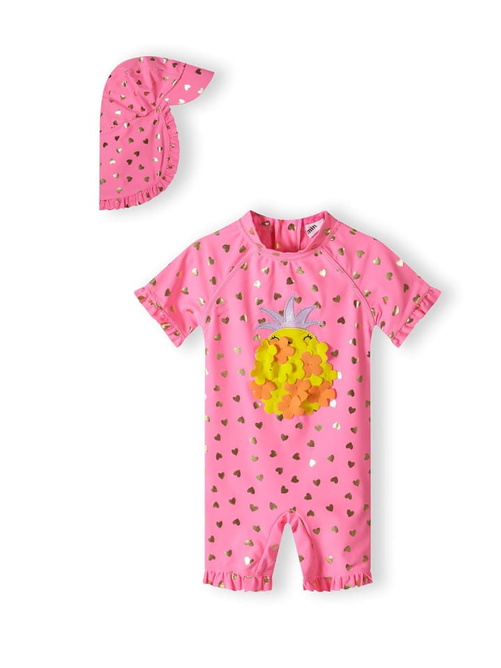 Minoti 2tlg. Set: Badeanzug 22swim3 in pink günstig kaufen