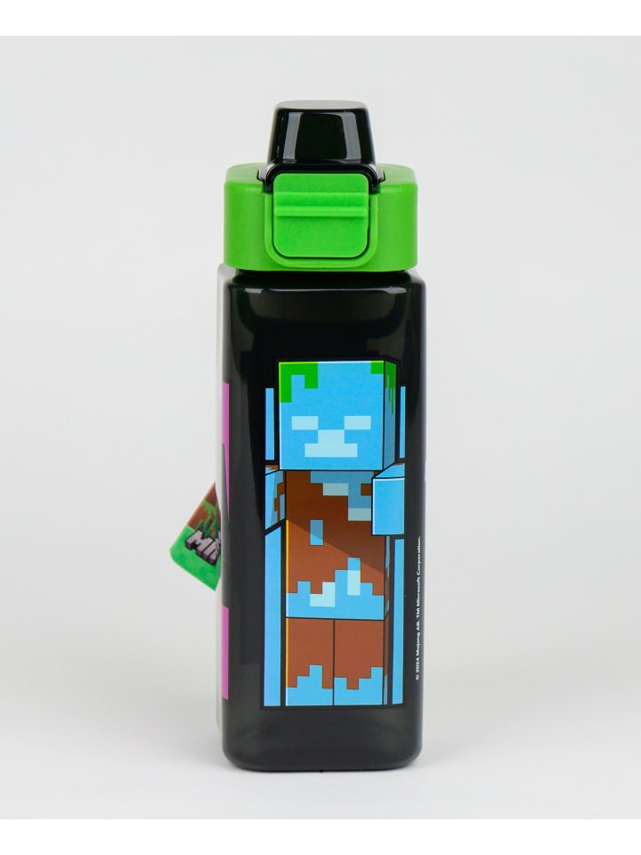 Minecraft Trinkflasche Minecraft  500 ml in Schwarz günstig kaufen 22