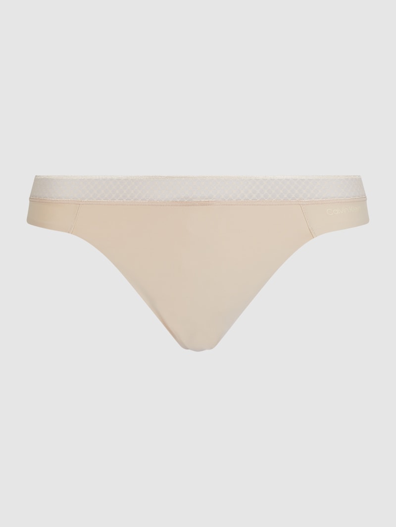 String aus Mikrofaser in offwhite