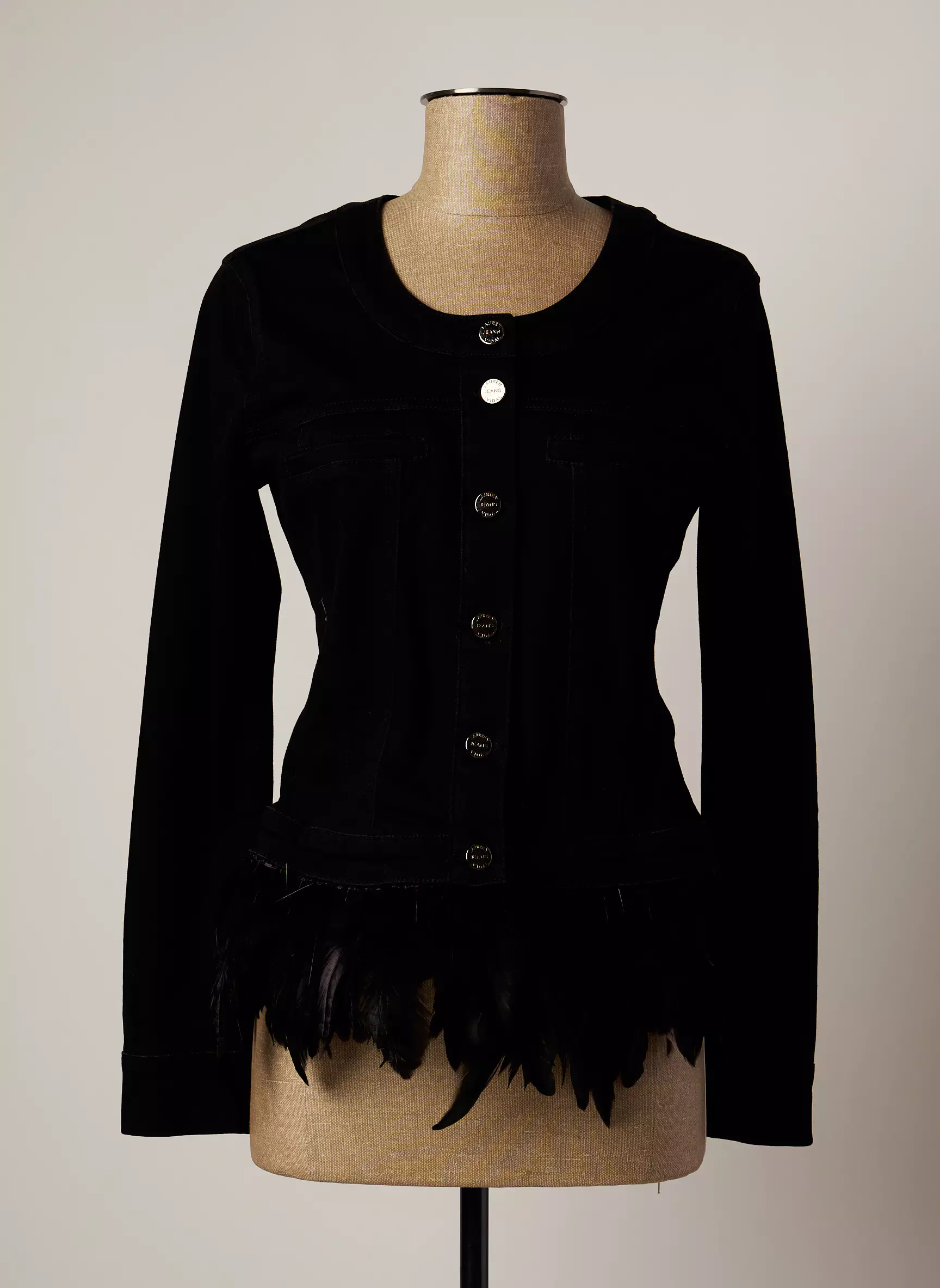Lauren Vidal Vestecasual Femme couleur noir