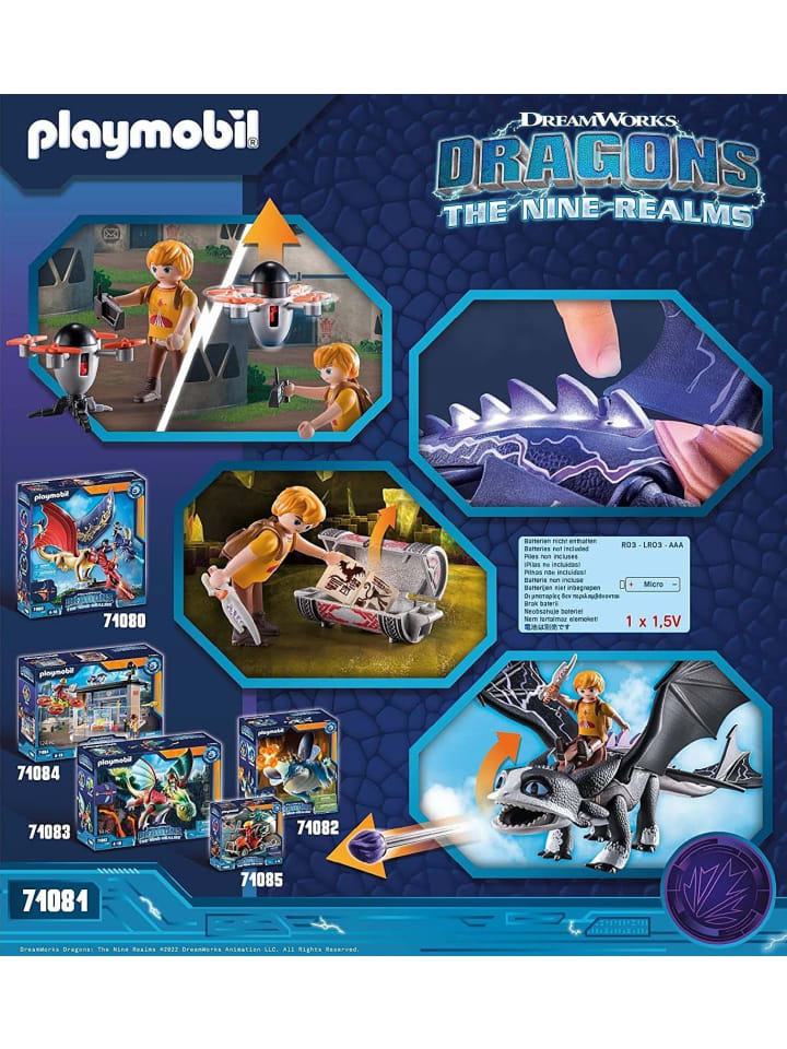 Playmobil The Nine Realms - Thunder & Tom in Mehrfarbig ab 4 Jahre günstig kaufen onesize