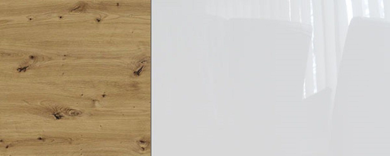 Feldmann-Wohnen Wohnwand ESSEN, (Set, 2 Vitrinen + 1 Lowboard), Gesamtmaße B/T/H: 278 cm / 38 cm / 195 cm