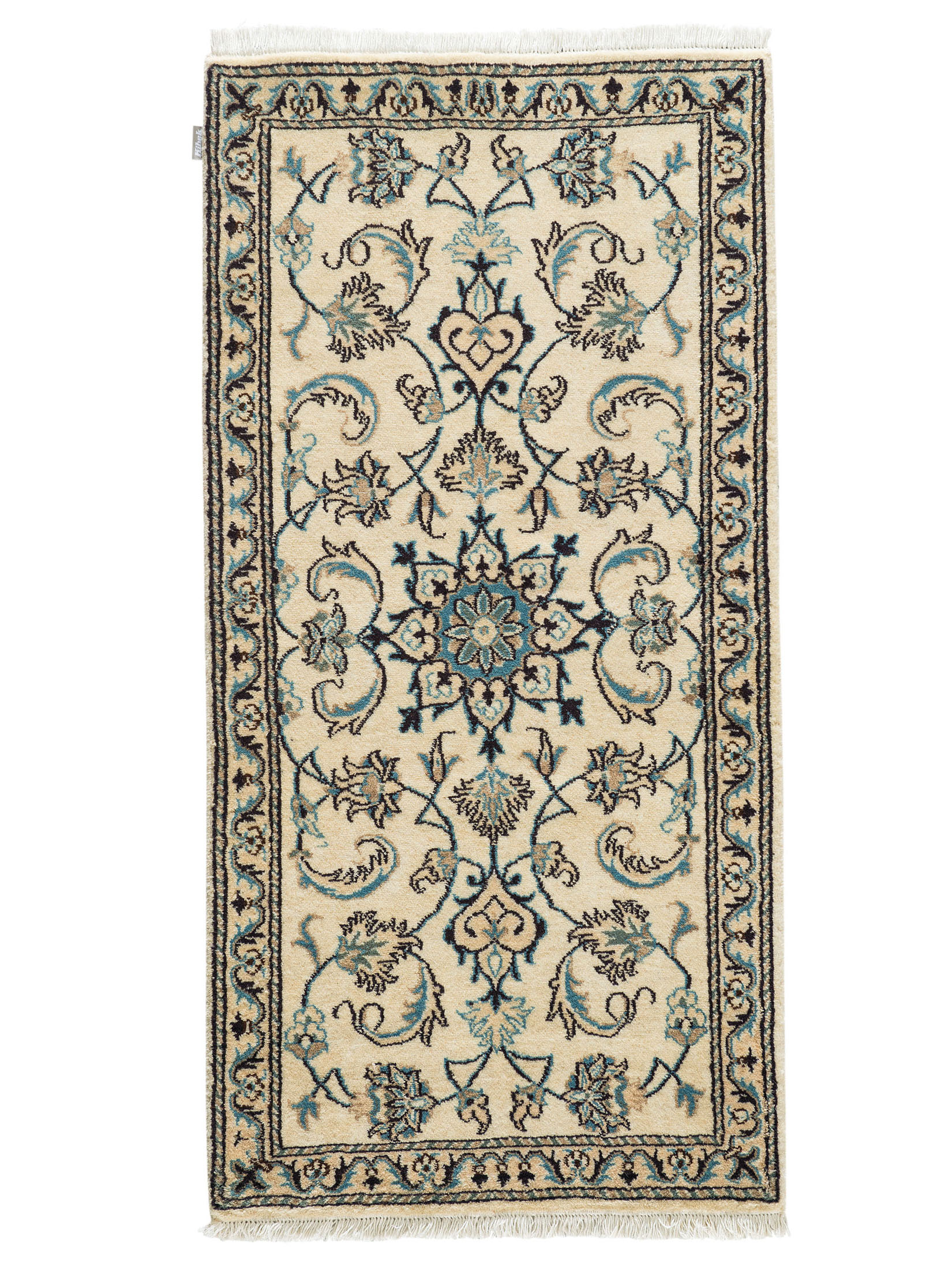 Kaschmar Nain 12 Lah ca. 68 x 140 cm, Unikat / Einzelstück