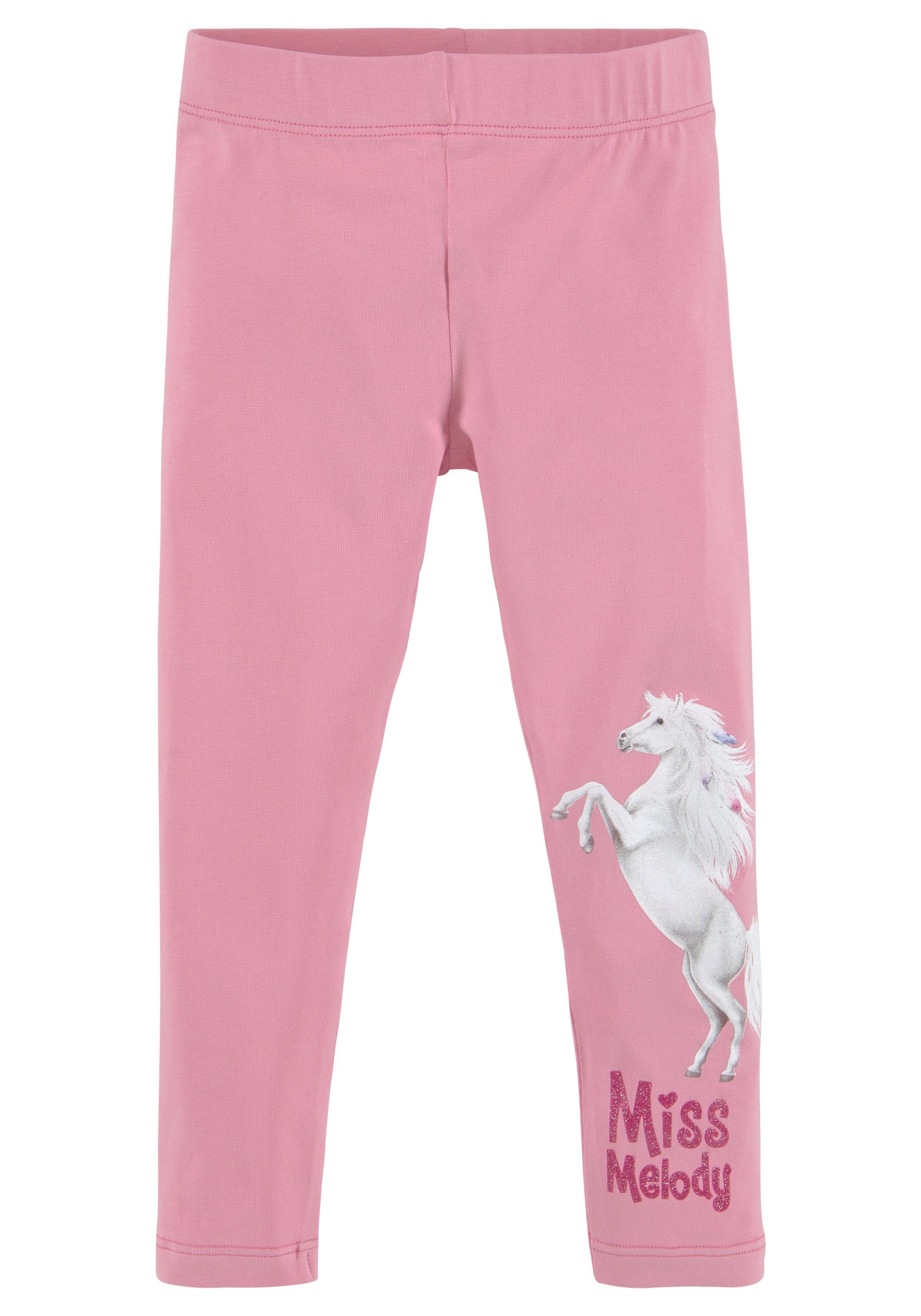 Miss Melody Langarmshirt & Leggings (Set, 2-tlg) mit tollen Pferdedrucken
