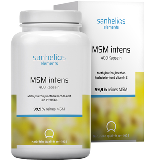 SANHELIOS MSM Kapseln intens 1600 mg  400 St  Kapseln