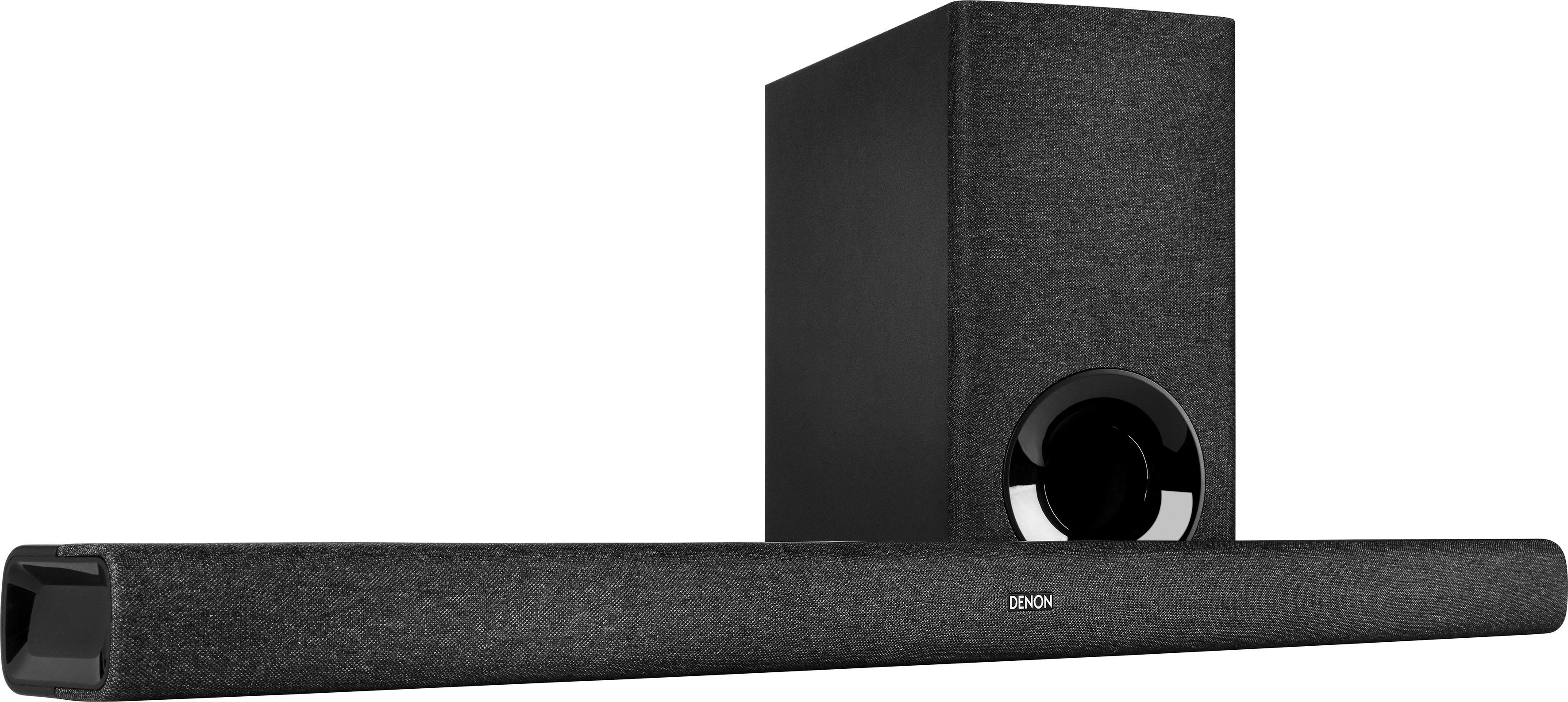 Denon DHT-S416 2.1 Soundbar (Bluetooth, kabelloser Subwoofer, Chromecast, HDMI ARC)