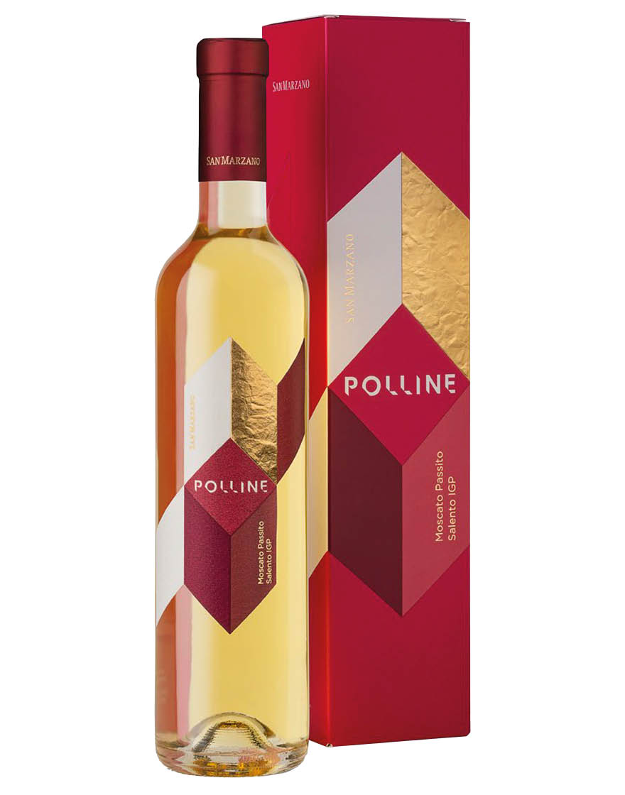Salento IGP Passito Polline 2022 San Marzano 500 ㎖, En Étui