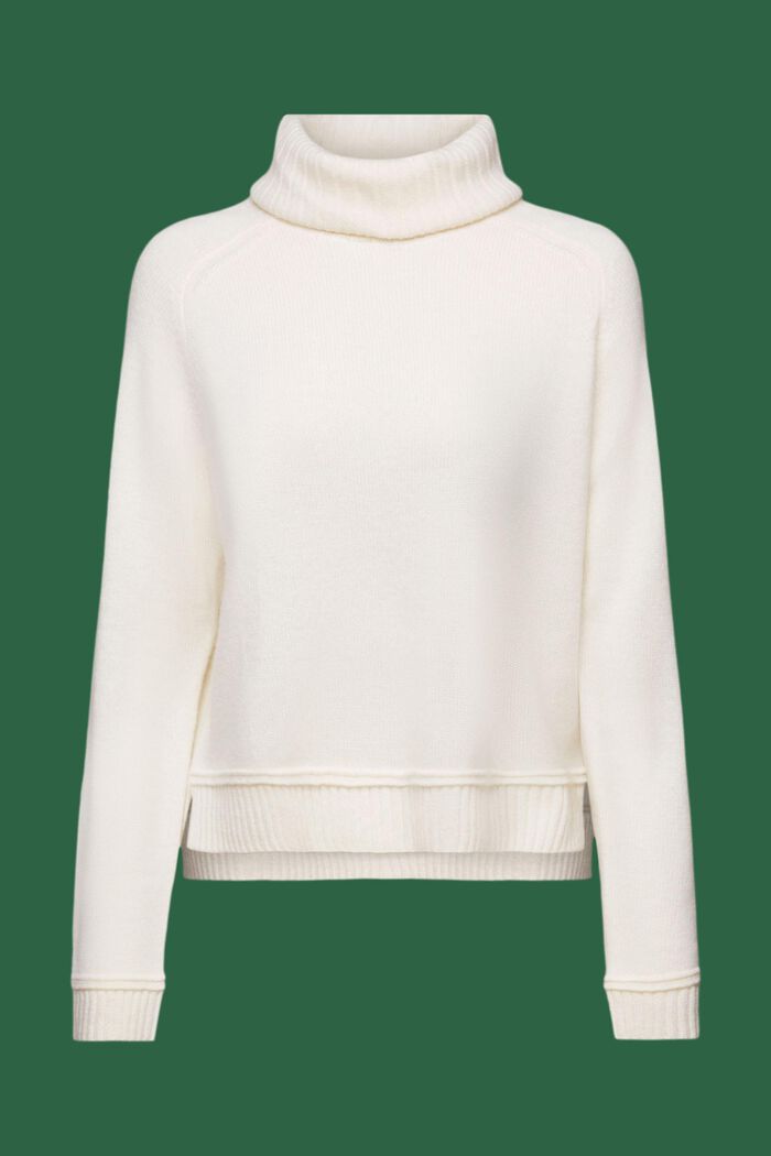 Kaschmirpullover mit Turtleneck