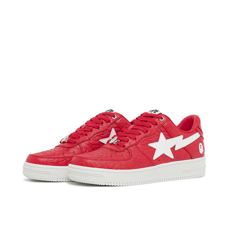 A Bathing Ape Bape Sta #3 L red