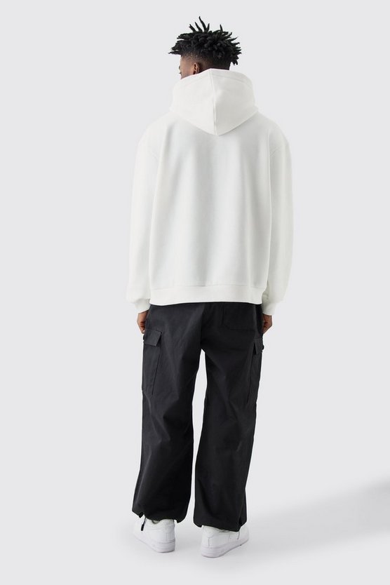 Oversize Hoodie mit Bronx-Print
