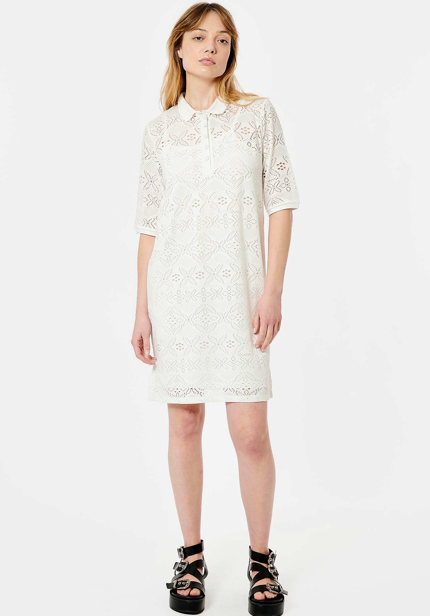 JETRO  Robe blanche femme