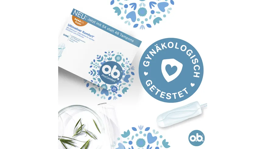 O.B. Tampons ProComfort Super 54er